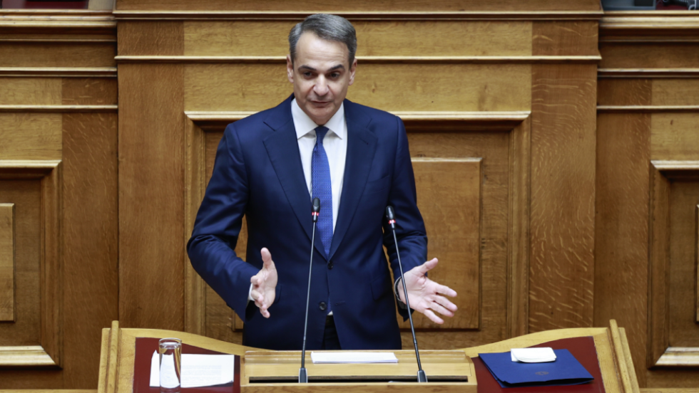 Κυριάκος Μητσοτάκης στην Ολομέλεια για το φορολογικό νομοσχέδιο